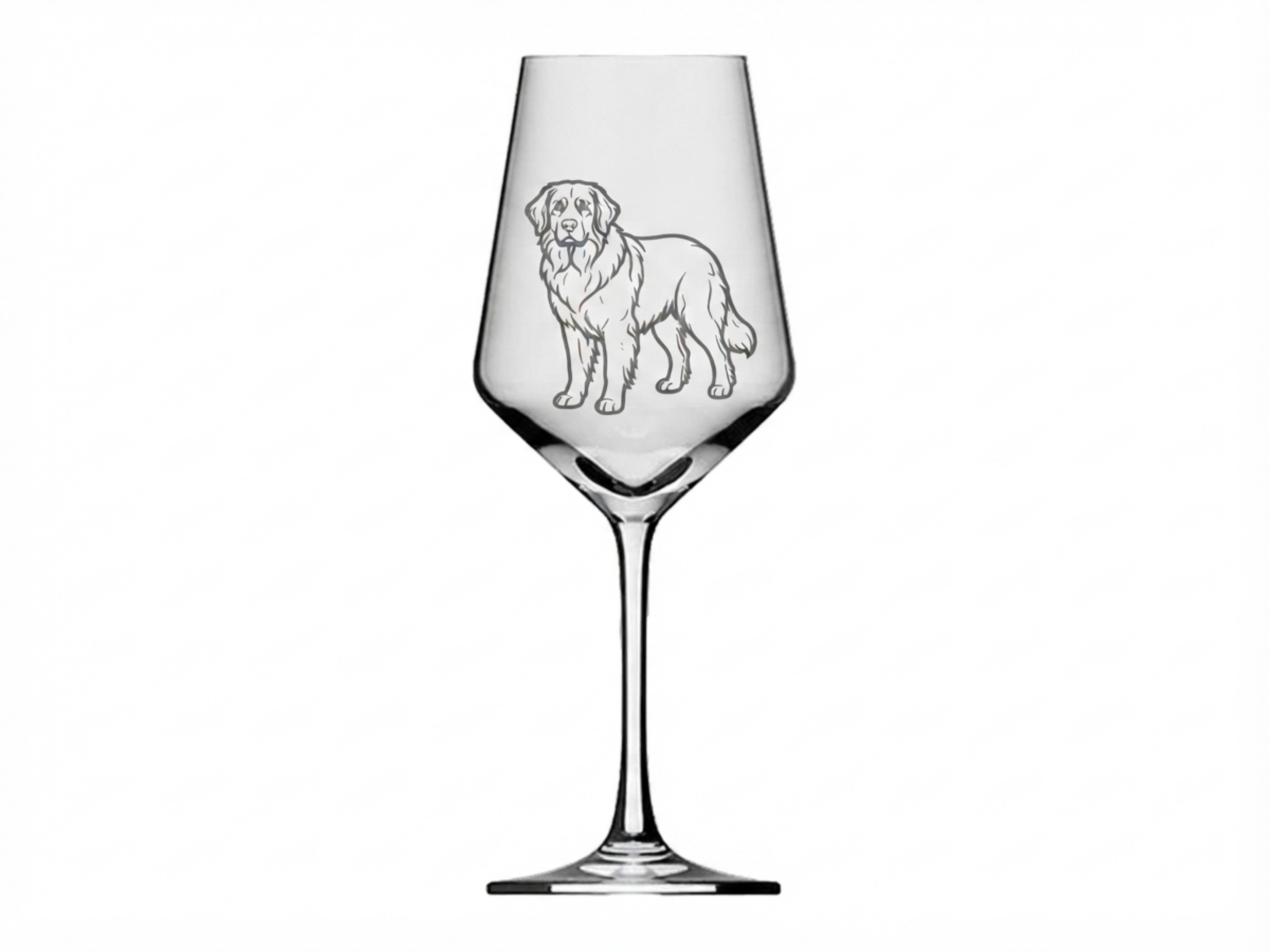 Weinglas Gravur Leonberger 350ml spülmaschinenfest - Vorschau 6