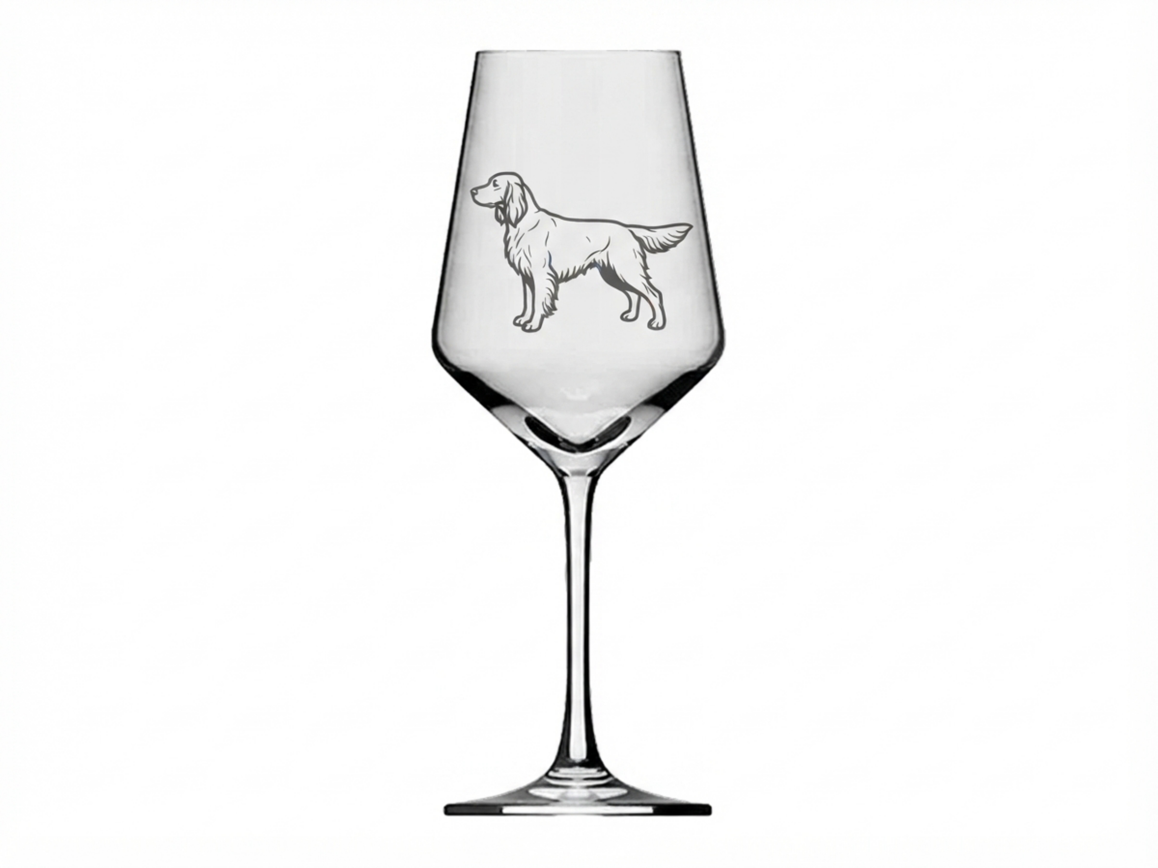 Weinglas Gravur Irish Setter 350ml spülmaschinenfest - Vorschau 6