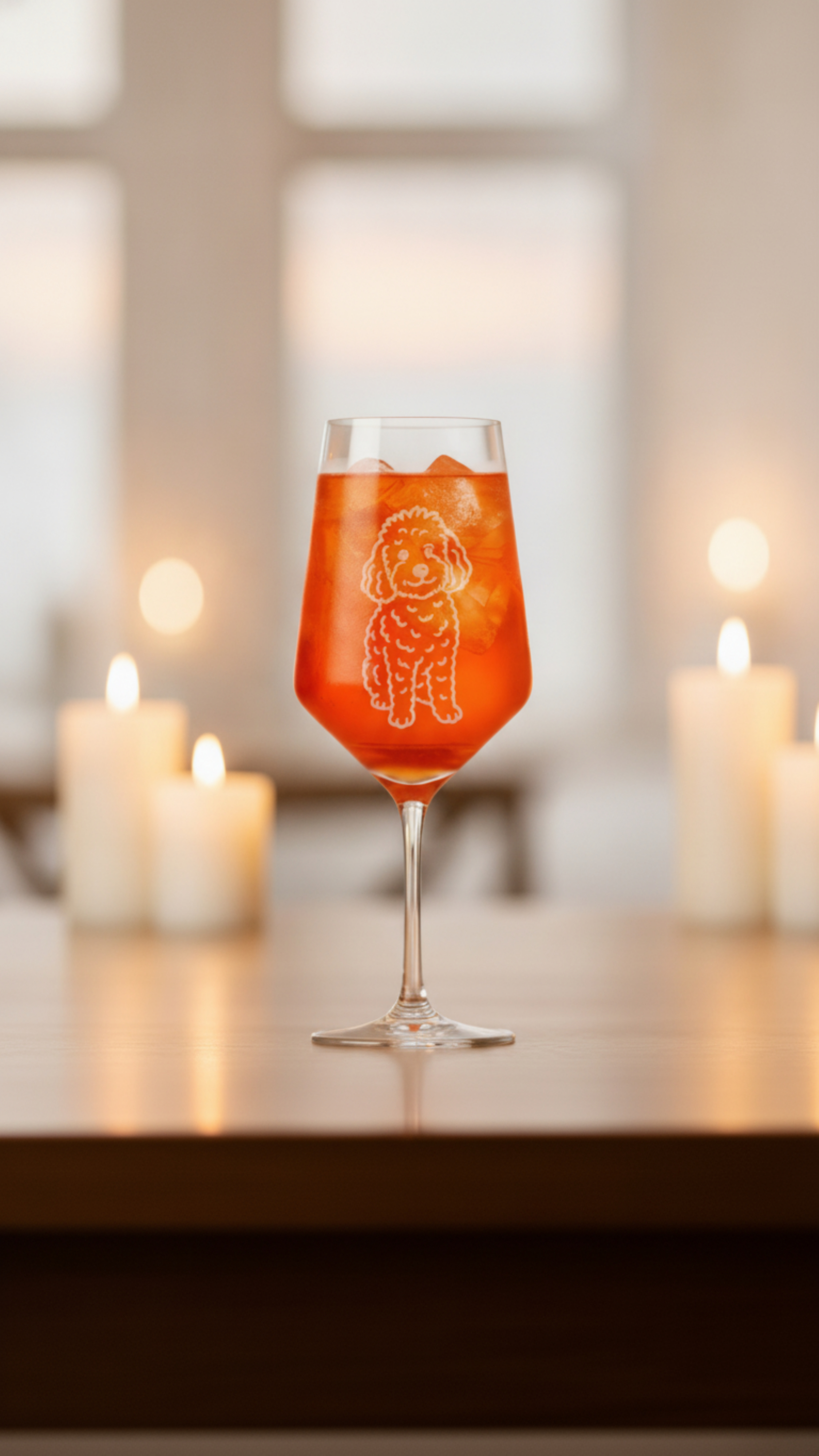 Weinglas Pudelmotiv 350ml spülmaschinenfest perfektes Geschenk für Pudel-Liebhaber - Vorschau 10