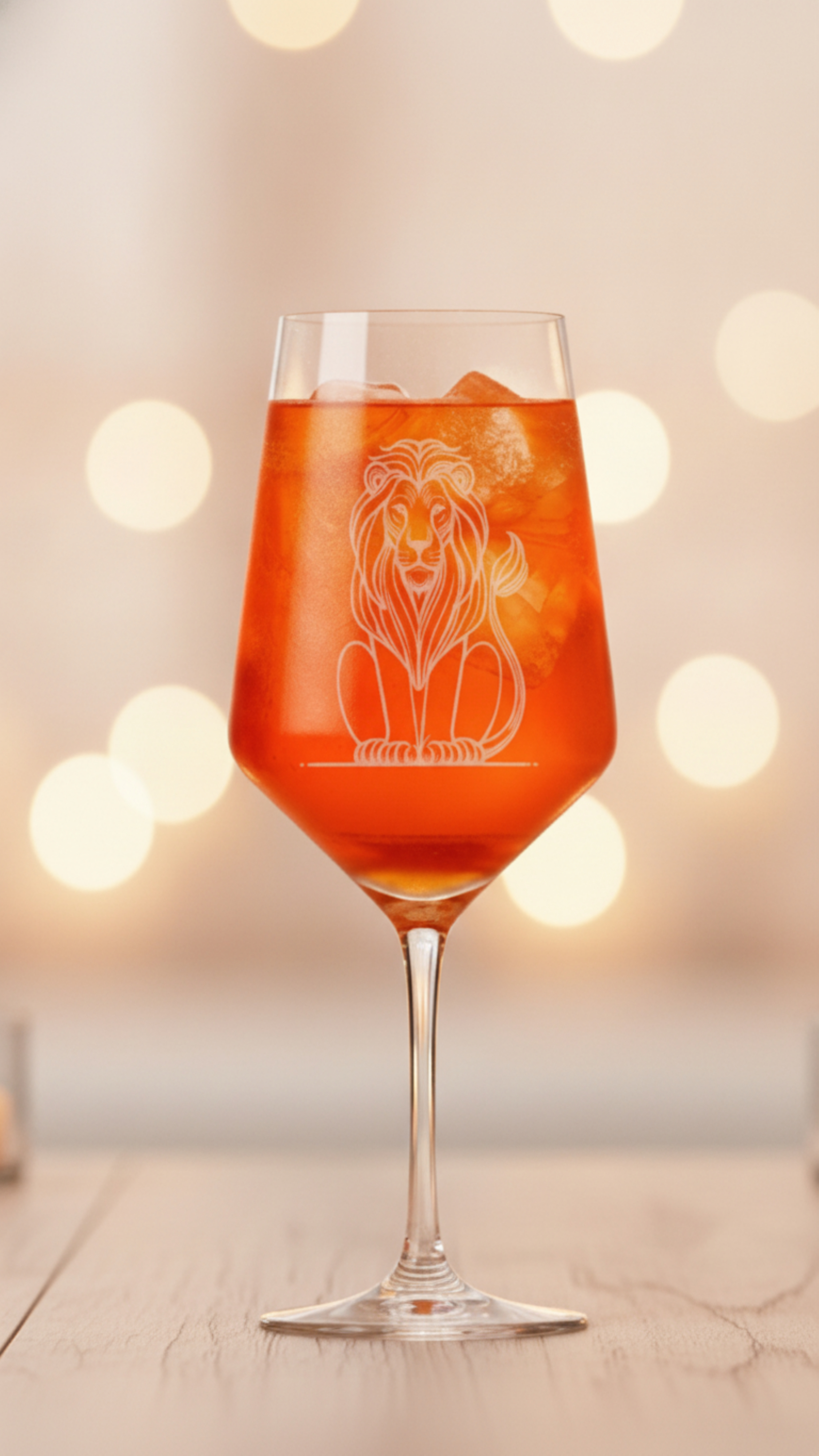 Weinglas Löwe 350ml spülmaschinenfest ideal für Löwe perfekte Wahl für Feiern - Vorschau 10