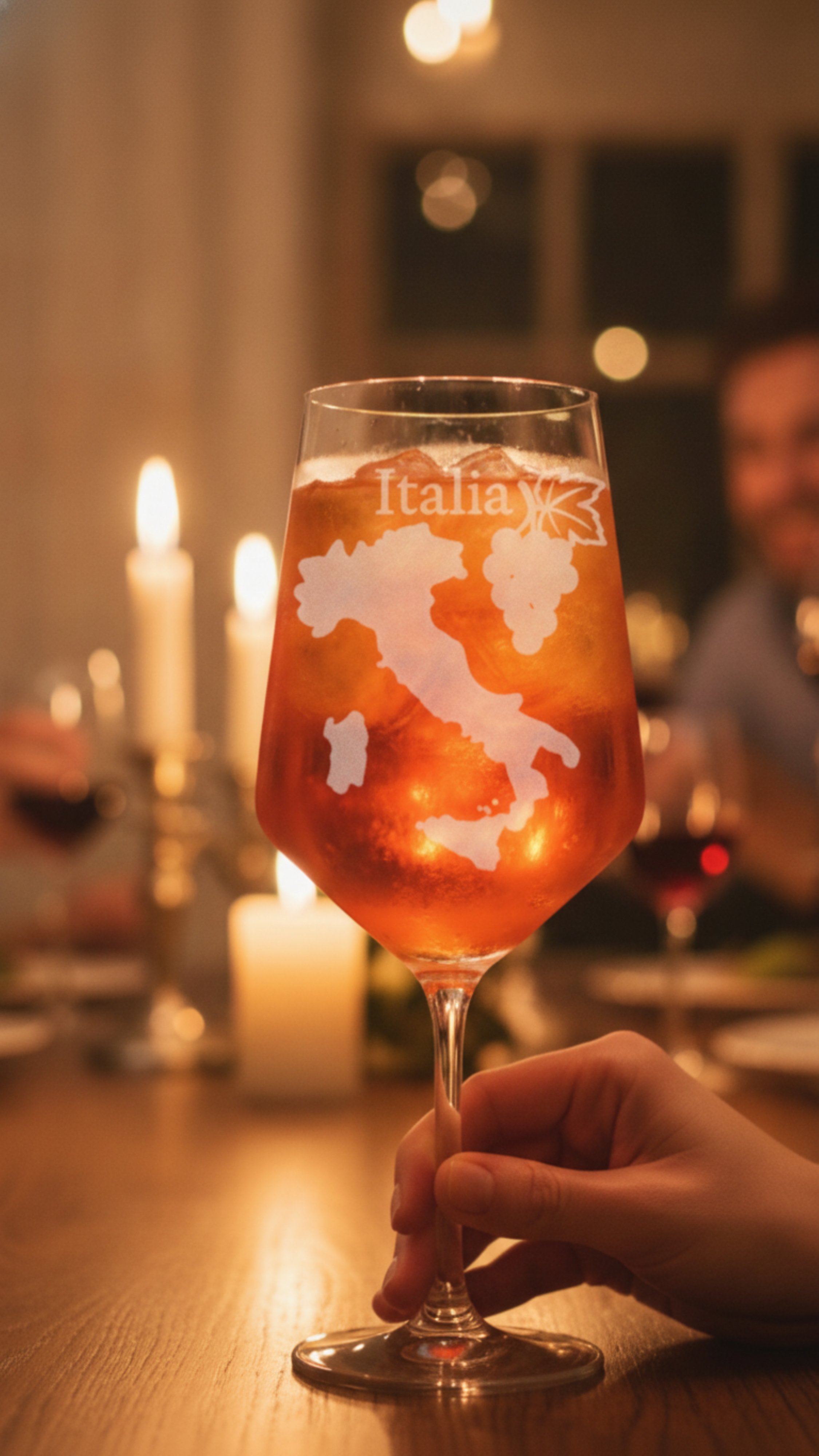 Weinglas mit Landkarte Italien elegante Gravur spülmaschinenfest multifunktional 350 ml - Vorschau 11
