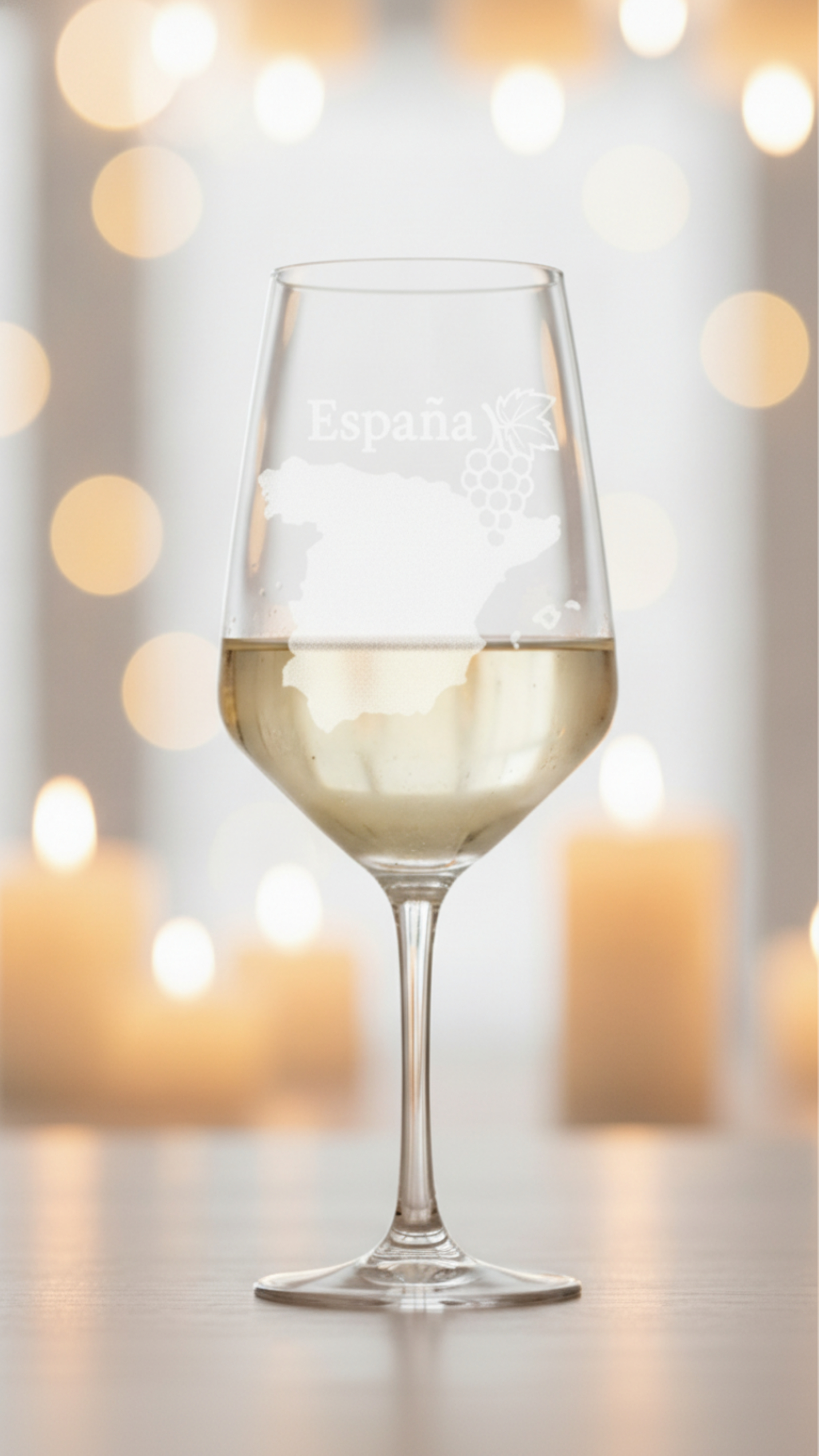 Weinglas mit Gravur Landkarte Spanien 350ml spülmaschinenfest elegantes Design - Vorschau 10