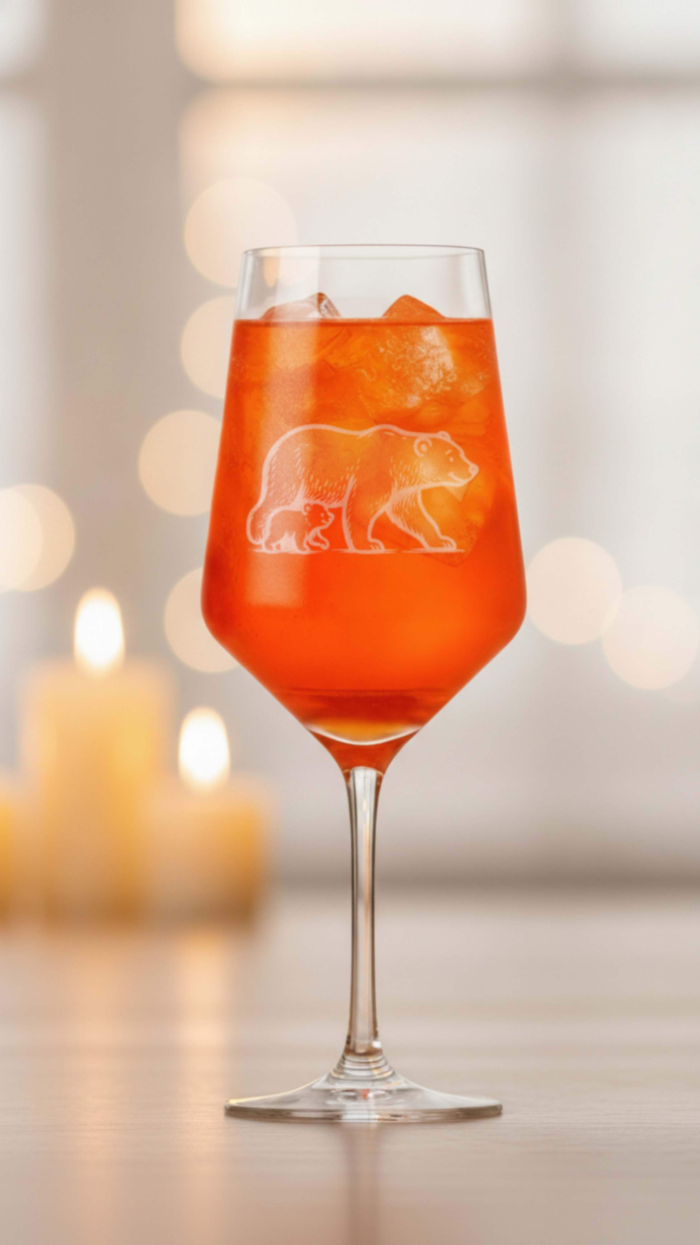 Weinglas Gravur Eisbär mit Baby 350ml elegant für besondere Anlässe und Genussmomente - Vorschau 10