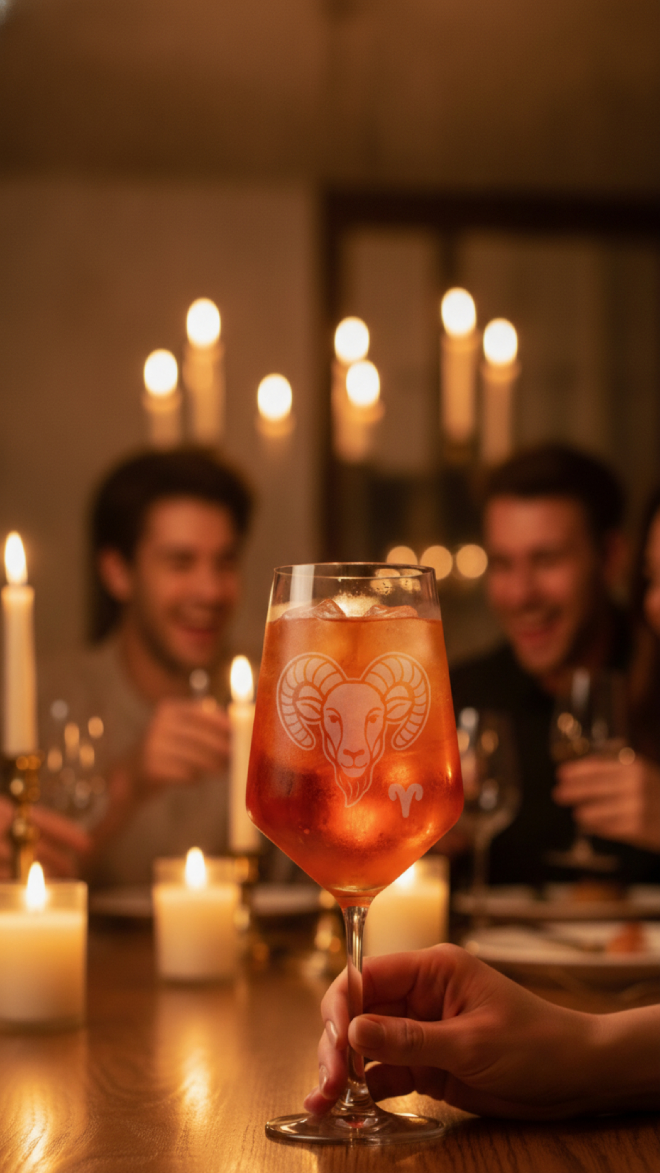 Weinglas Sternzeichen Widder 350ml graviertes Design spülmaschinenfest für Weinliebhaber - Vorschau 11