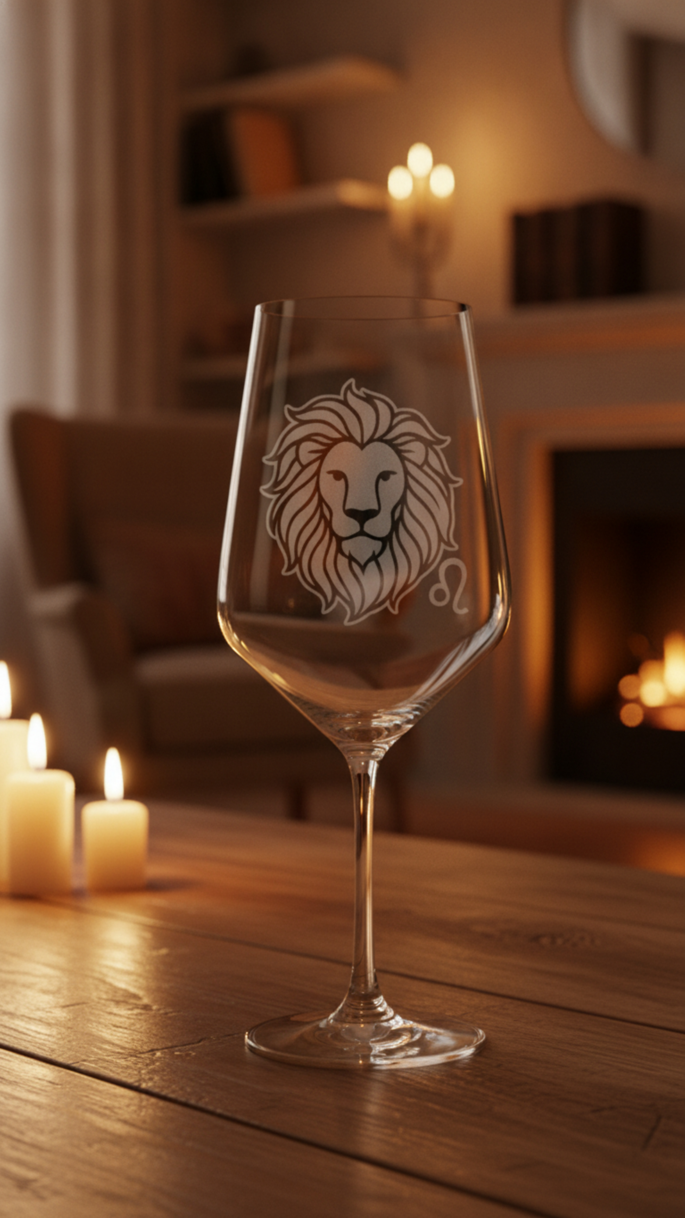 Weinglas Sternzeichen Löwe 350ml - stilvolles spülmaschinenfestes Glas mit Gravur für Genießer - Vorschau 10