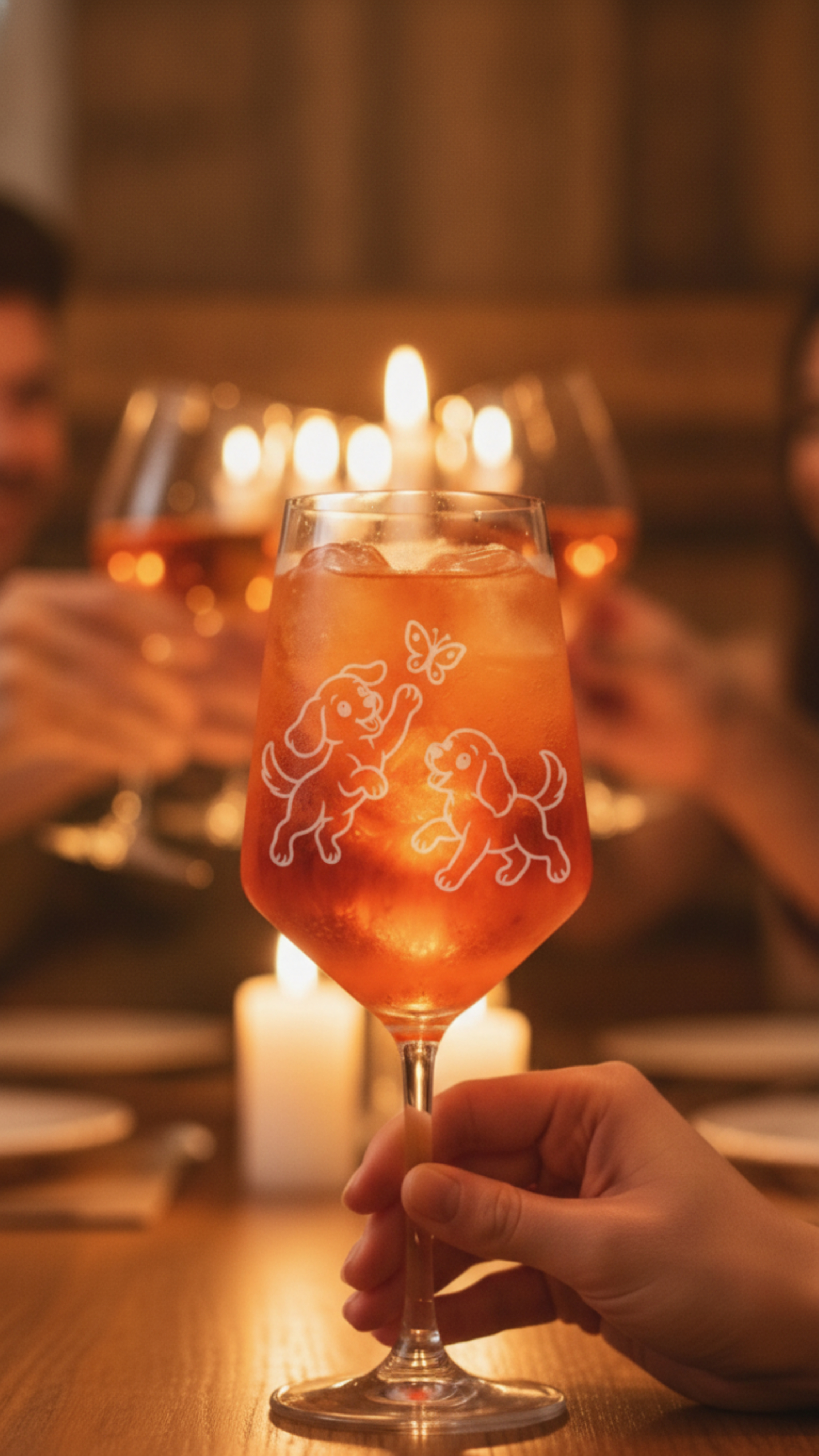 Weinglas Hundewelpen spülmaschinenfest mit Gravur für Weinliebhaber - Vorschau 11