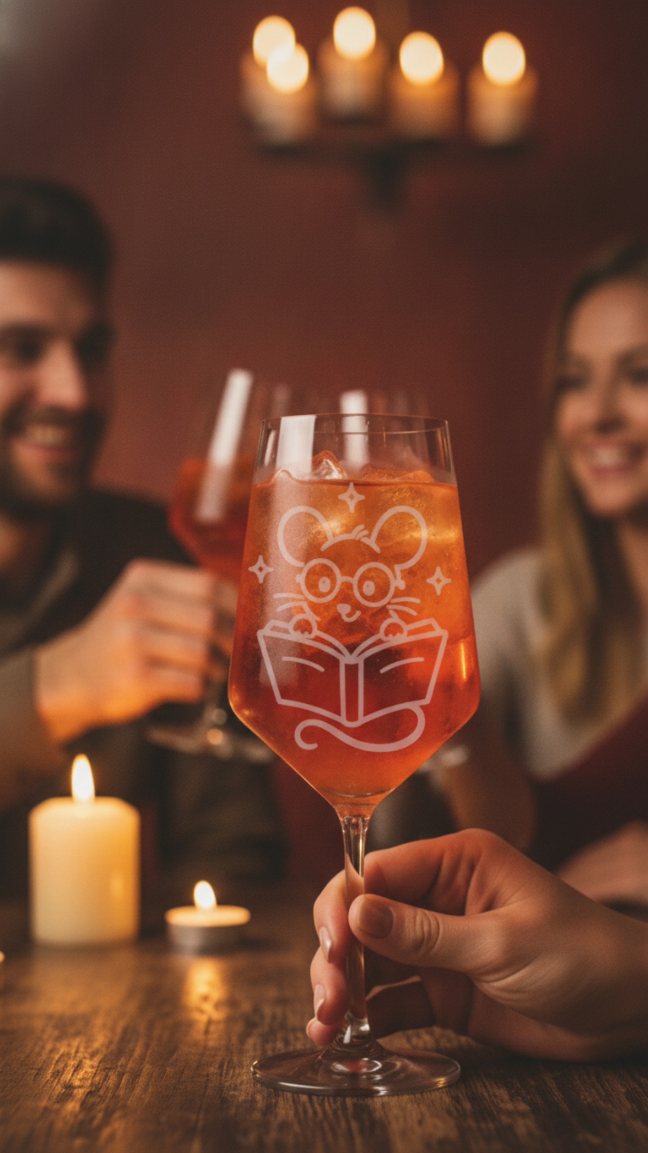 Weinglas Gravur Leseratte 350ml spülmaschinenfest für Bücherliebhaber - Vorschau 11
