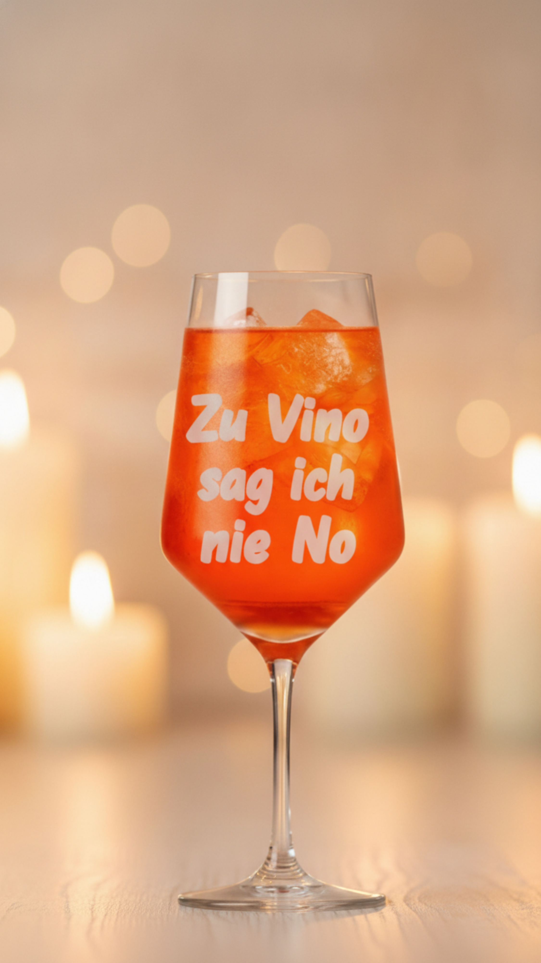 Weinglas mit Spruch-Gravur 'Zu Vino sag ich nie No' 350ml spülmaschinenfest Valhalla Design - Vorschau 10