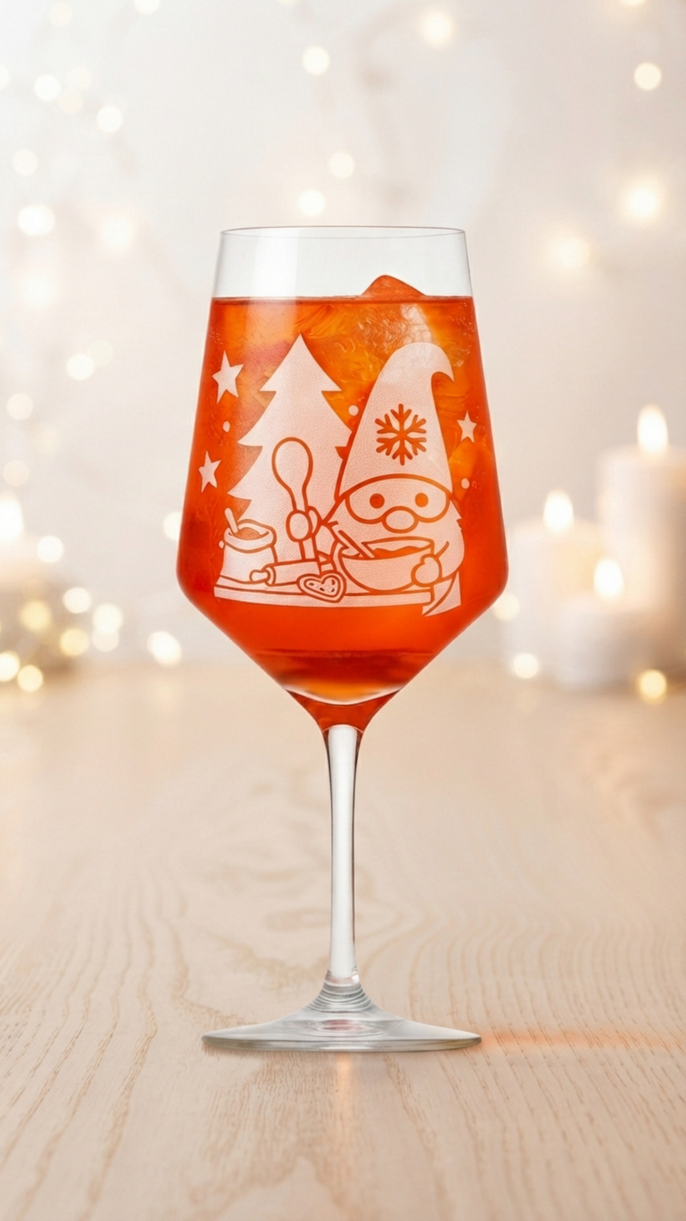 Weinglas Gravur Weihnachtswichtel backt 350ml-spülmaschinenfest Valhalla Glas - Vorschau 10