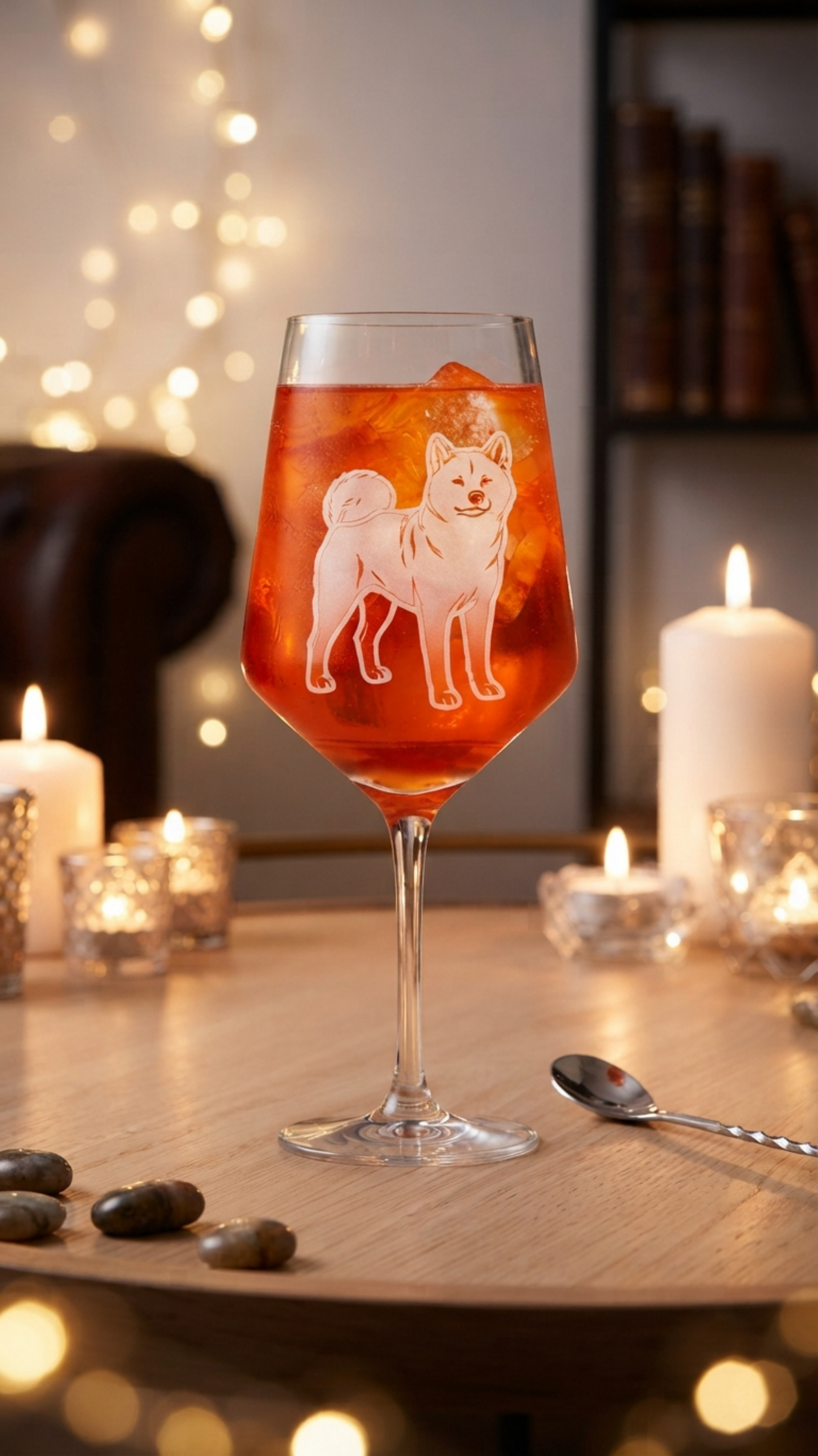 Weinglas Gravur Akita Inu 350ml spülmaschinenfest - Vorschau 10