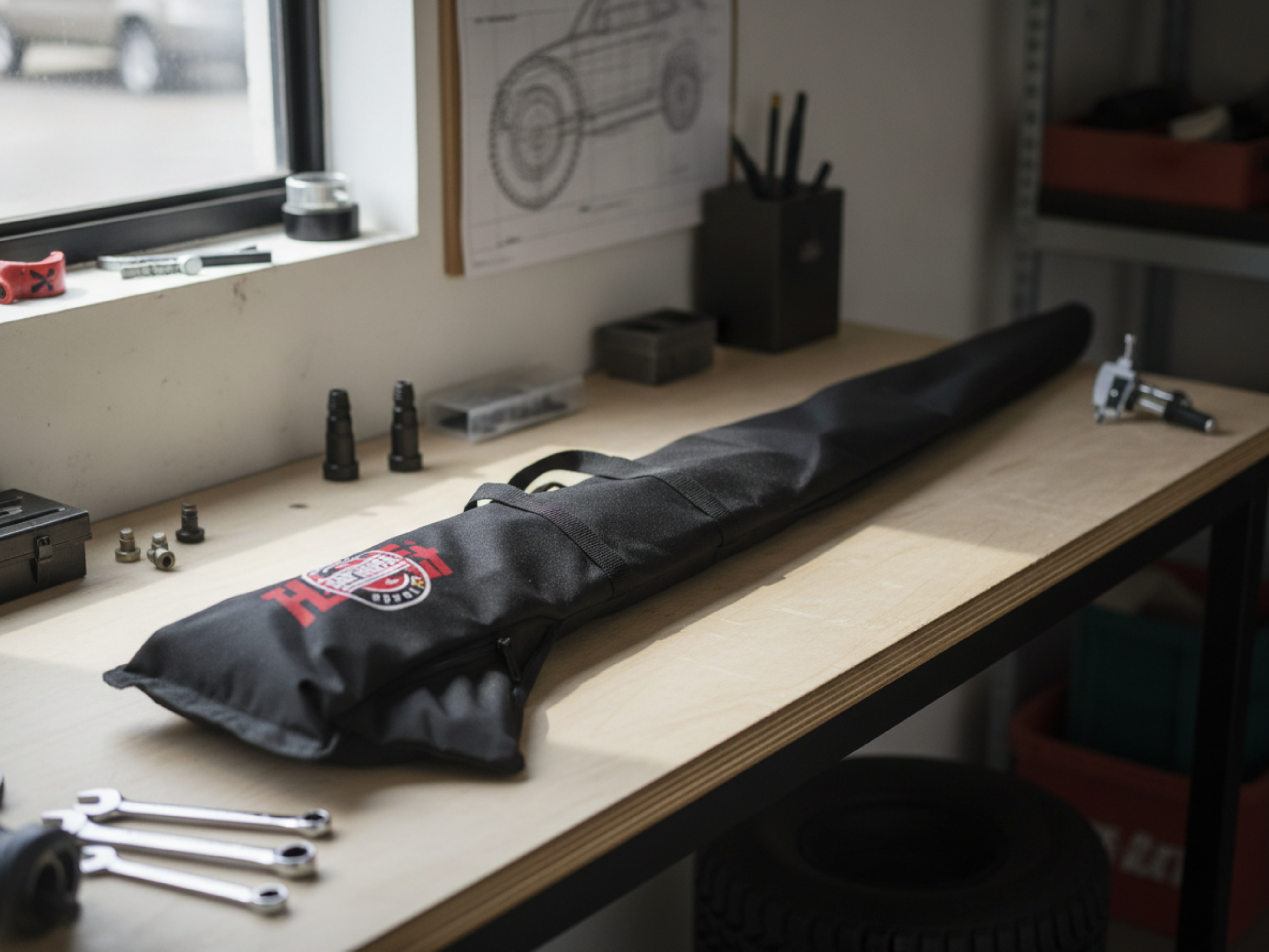 Hi-Lift Schutztasche aus Nylon mit Logo für Hi-Lift Wagenheber 120cm 48" Taschee - Vorschau 5
