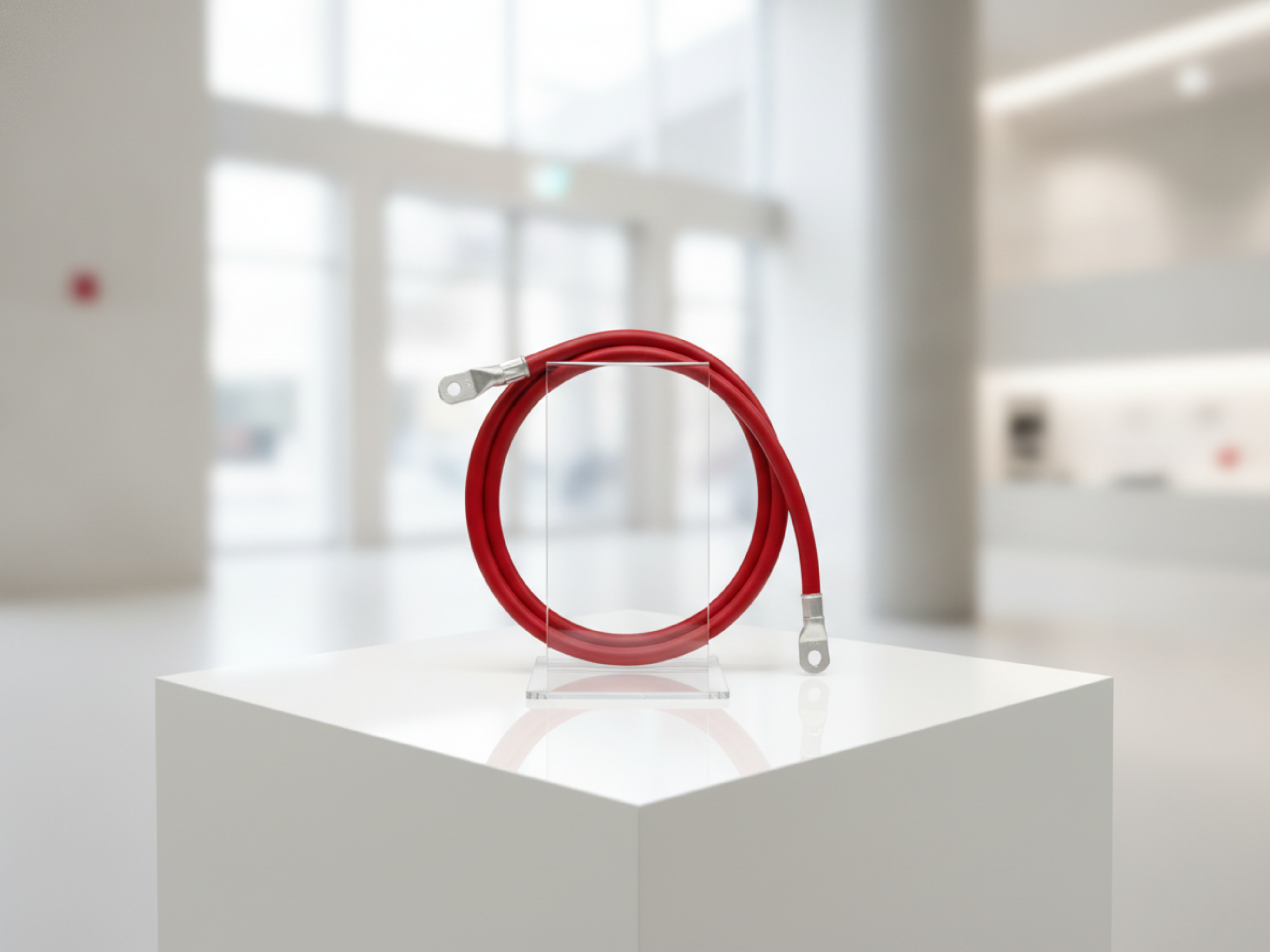50 mm² Batteriekabel 100cm Rot M8 Kabelschuhe flexibles Kabel 336A hohe Leitfähigkeit - Vorschau 7