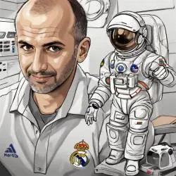 Antonio Pintus para NASA, el fútbol se encuentra con el espacio.