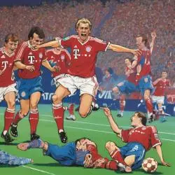 Champions League Bayern wins 92 against Zagreb.