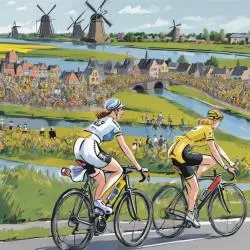 Tour de France Femmes Alblasserdam y Kinderdijk lo viven.