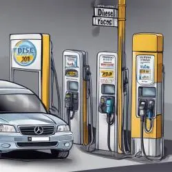 Los precios del diésel y la gasolina alcanzan mínimos desde 2021.