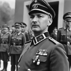 Karl Dönitz, Gran Almirante en el Tercer Reich, sucesor de Hitler.