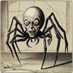 Nosferatu araña descubre mantener la calma e informar.