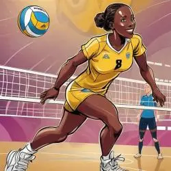 Miriam Sylla glänzt bei den Olympiaden im Volleyball.
