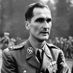 Rudolf Hess, Vice Führer del NSDAP en el Tercer Reich.