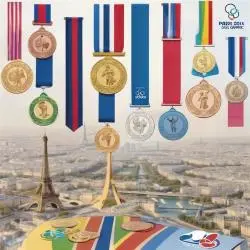 Tabelle der Medaillen: Frankreich Dritter in Paris 2024