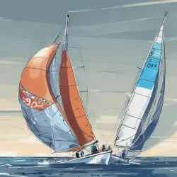 Videoanalyse van de zeilwedstrijden bij JO 2024