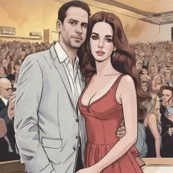 Jeffrey Dufrene, Lana del Reys angeblicher Freund, intrigiert.