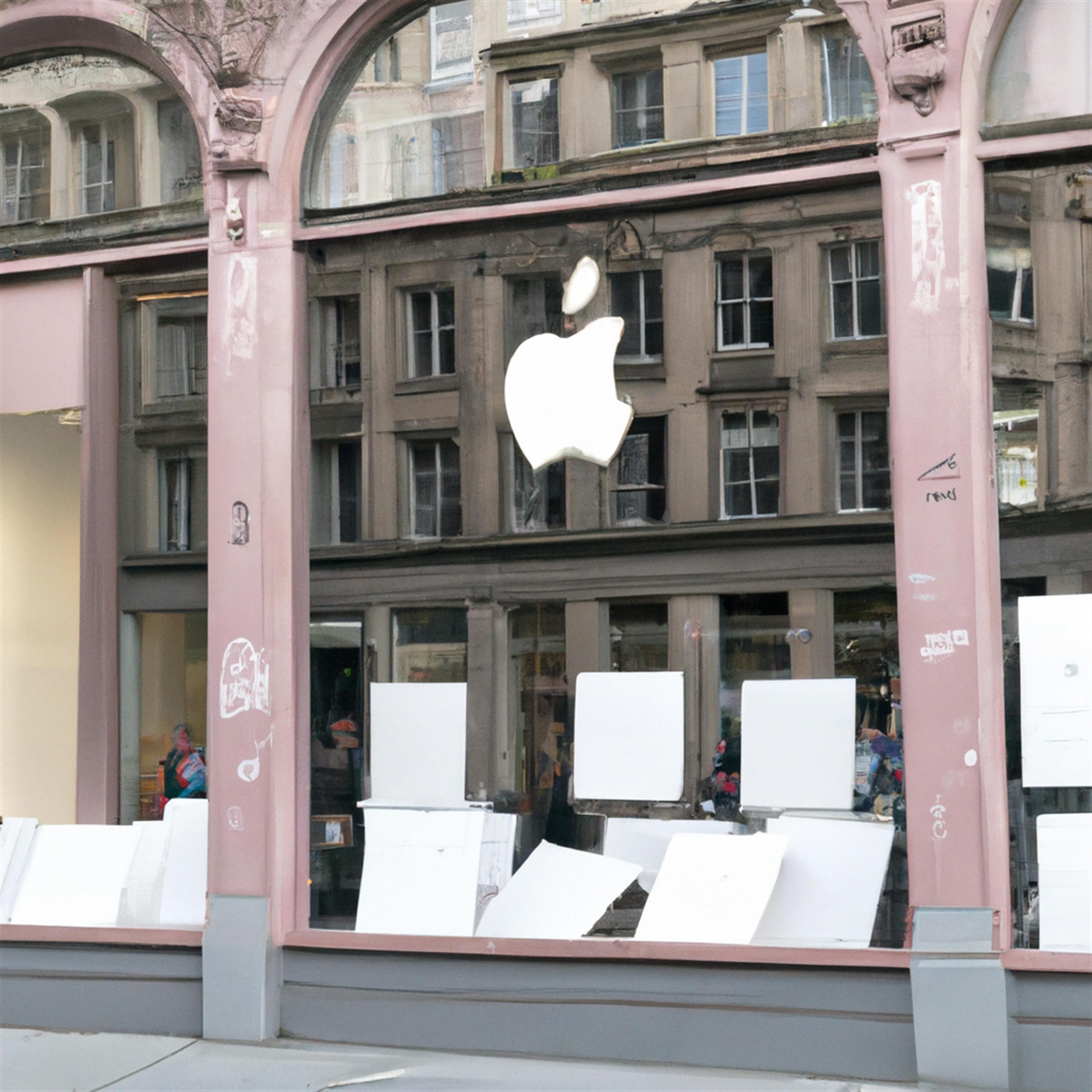 Vandalismus im Apple Store Edinburgh: Protest zieht durch die Stadt